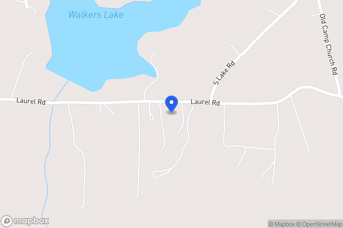 Map of 381 Laurel Rd