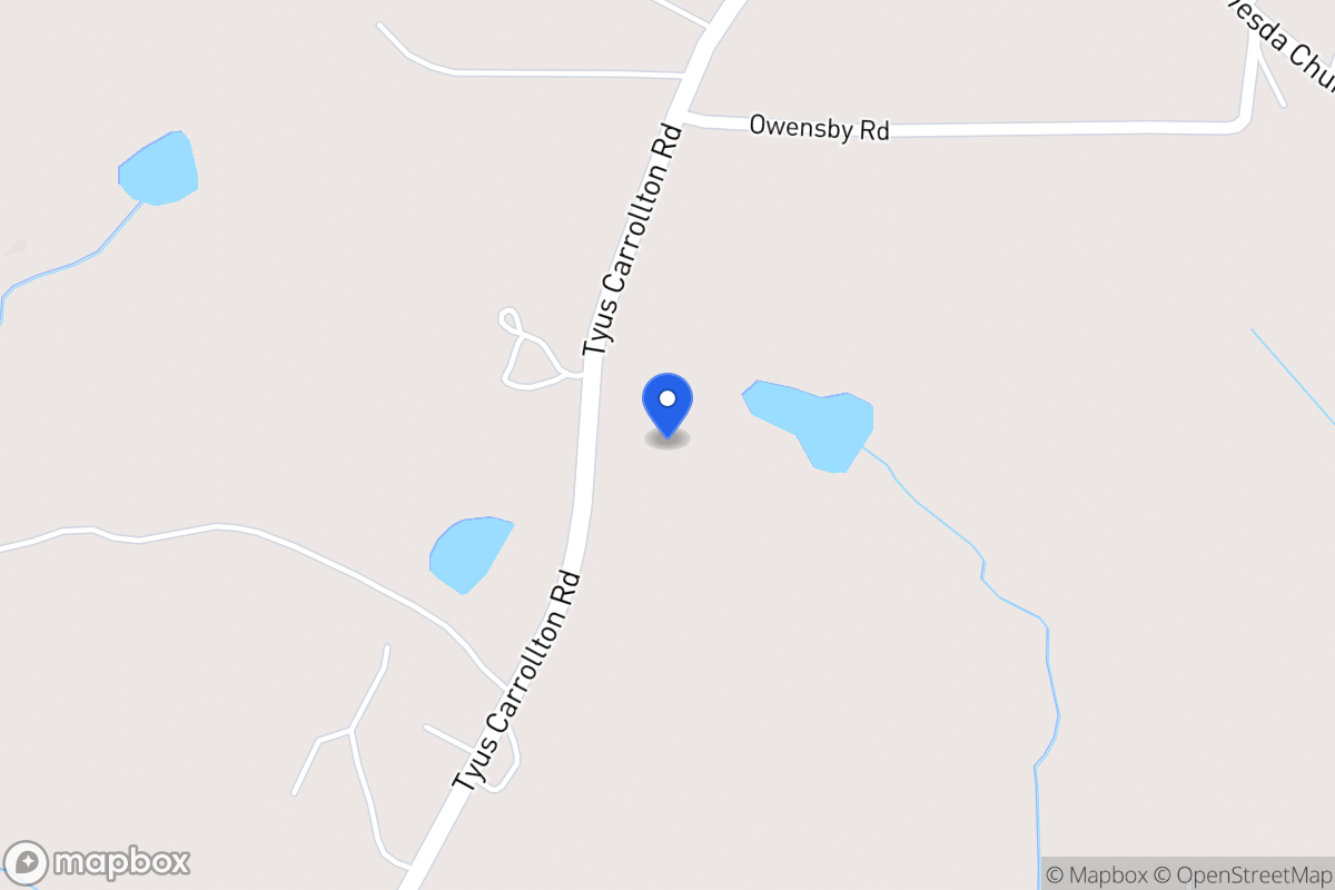 Map of 1898 Tyus Carrollton Rd