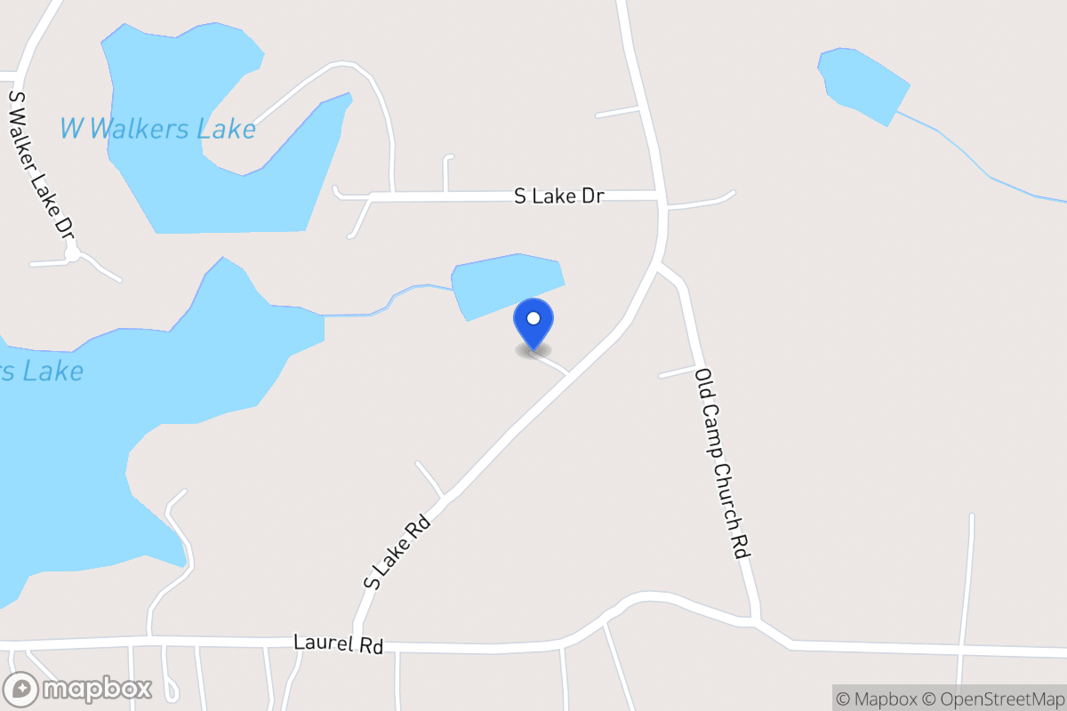 Map of 300 South Lake Rd