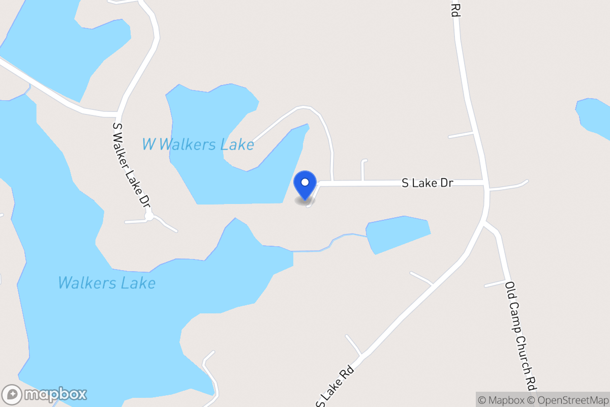 Map of 110 South Lake Dr