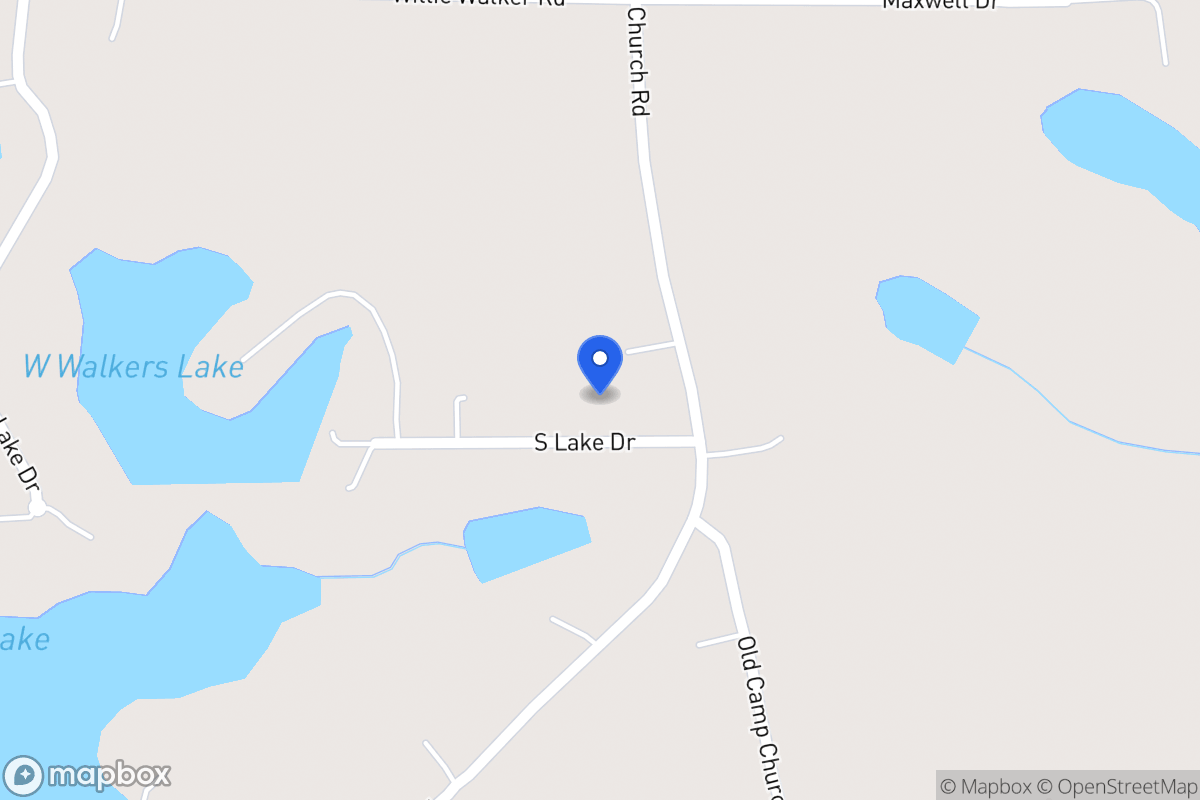 Map of 25 South Lake Dr