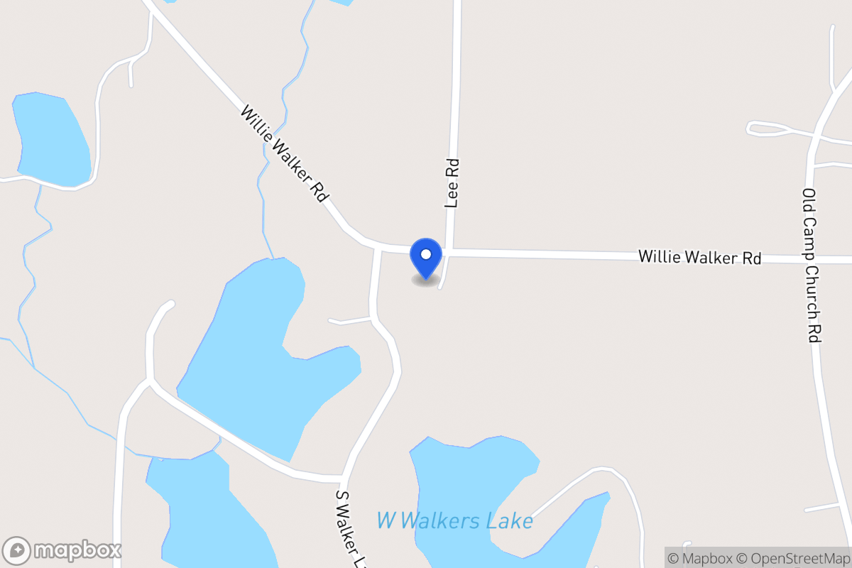 Map of 321 Willie Walker Rd