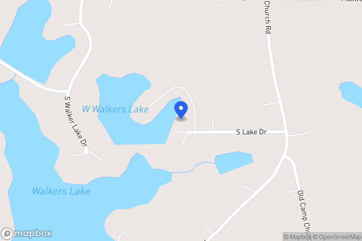 Map of 115 South Lake Dr