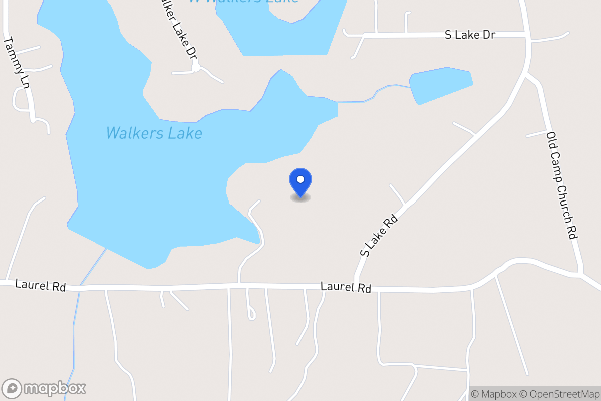 Map of 340 Laurel Rd