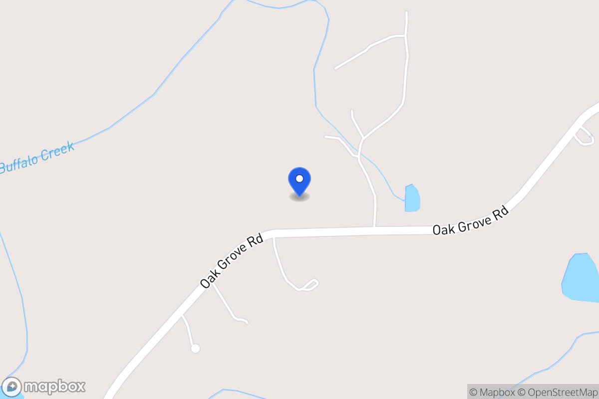 Map of 1395 Oak Grove Rd