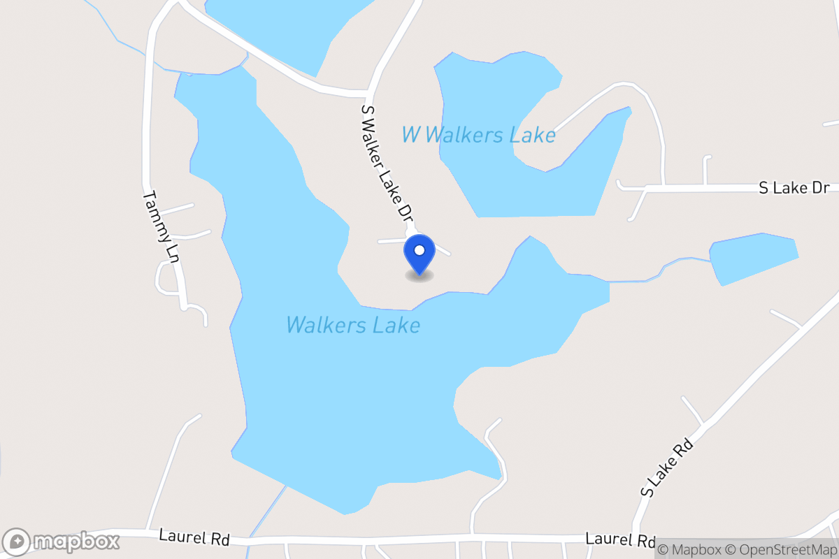 Map of 158 Walker Lake Dr