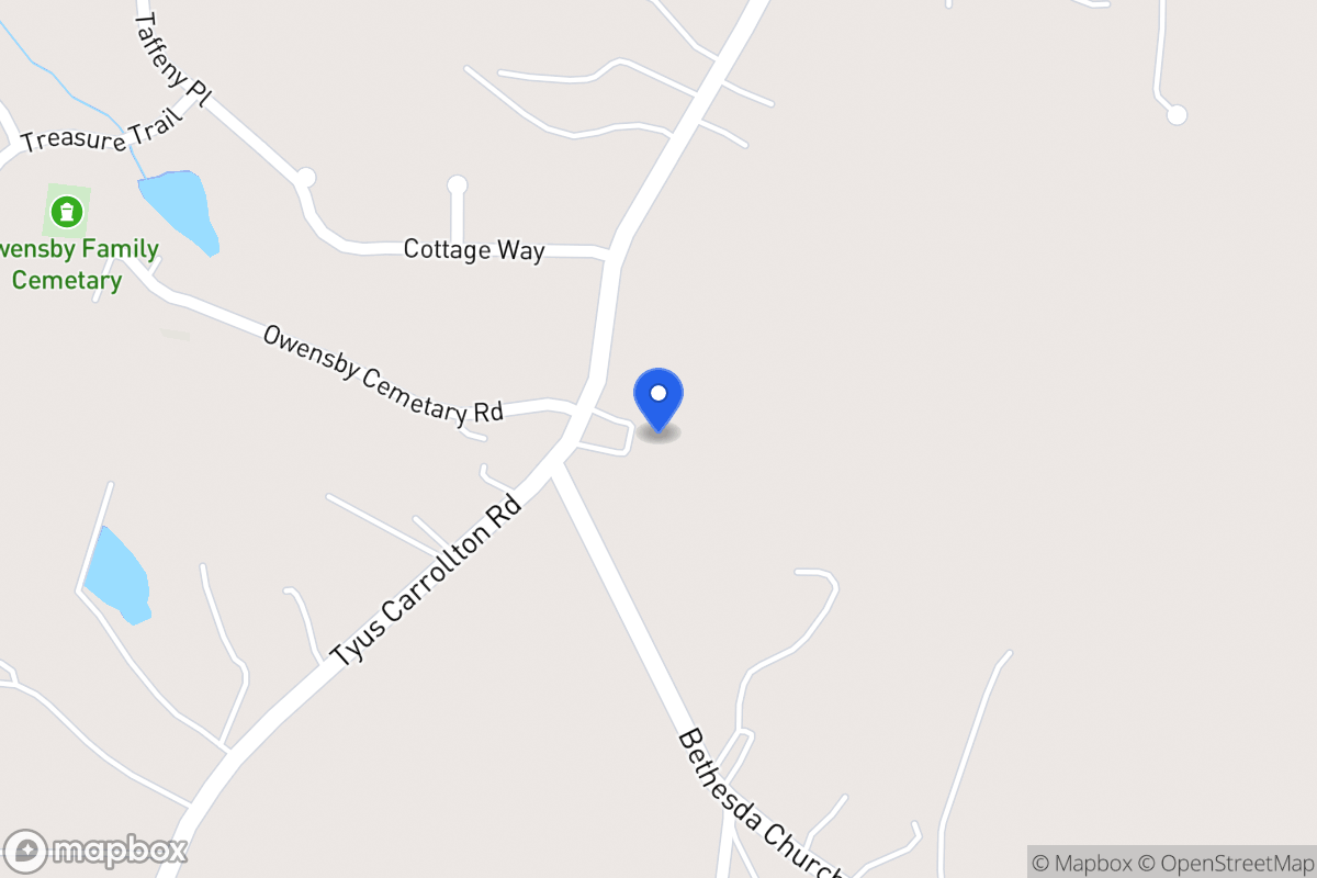 Map of 1610 Tyus Carrollton Rd