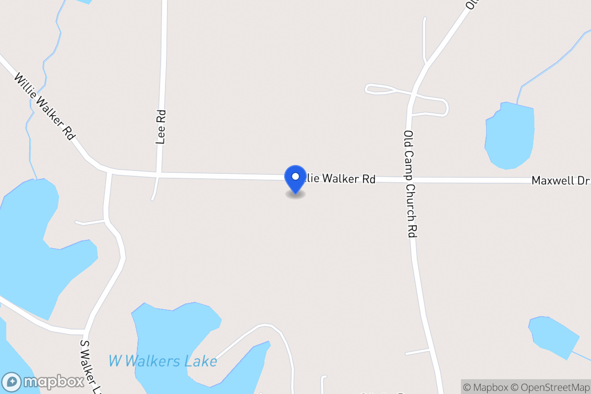 Map of 427 Willie Walker Rd