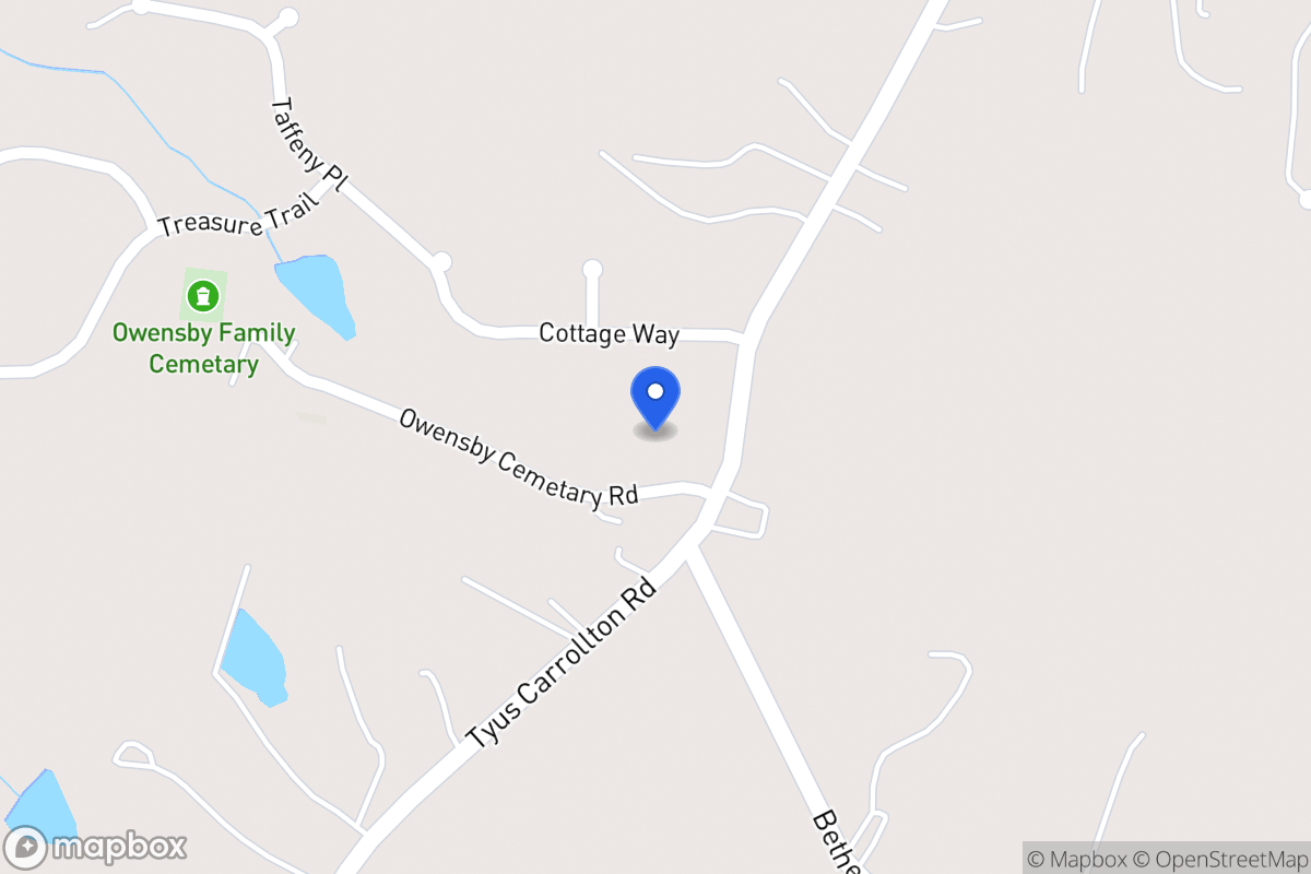 Map of 1591 Tyus Carrollton Rd