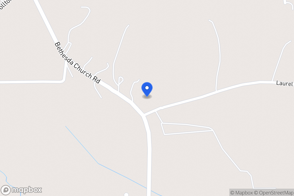 Map of 238 Bethesda Church Rd
