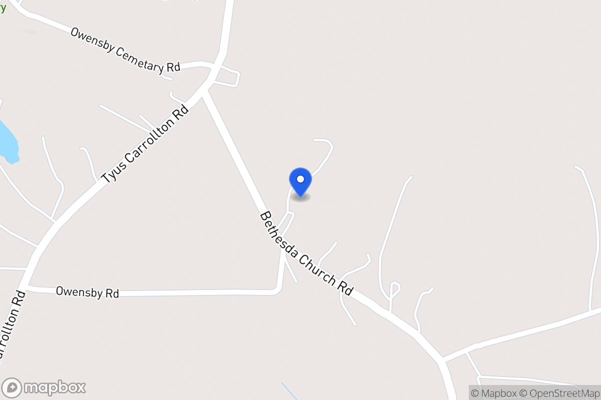 Map of 92 Bethesda Church Rd