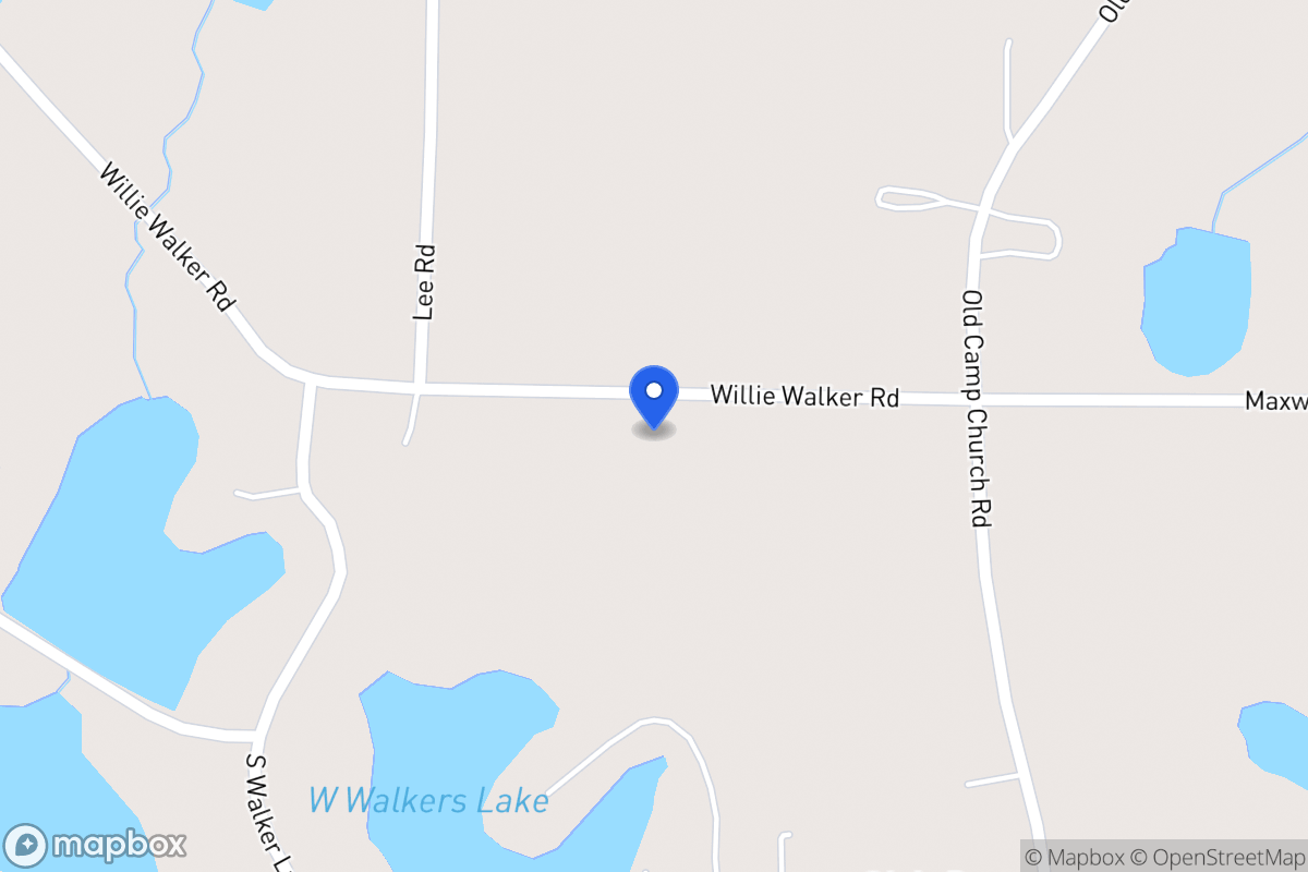 Map of 401 Willie Walker Rd