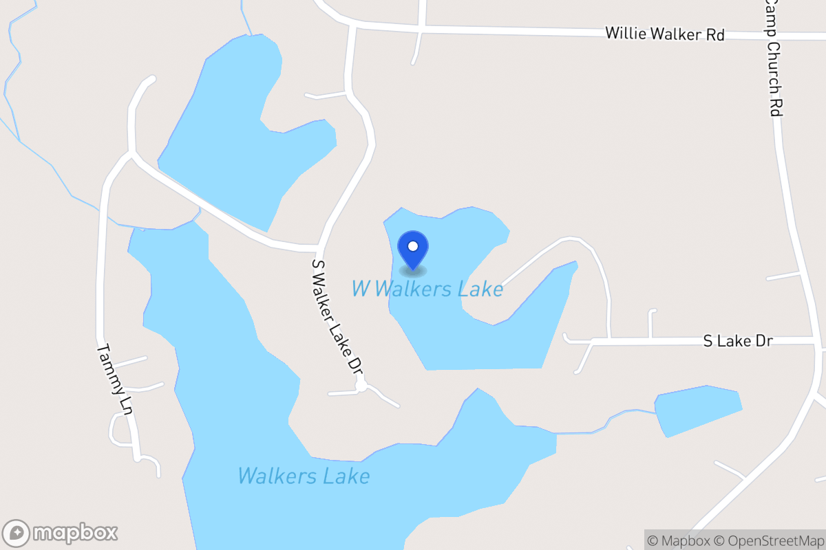 Map of Willie Walker Rd