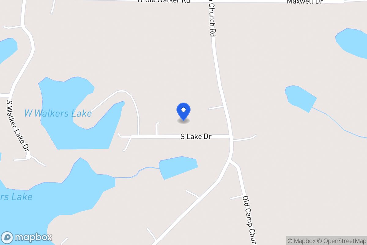 Map of 35 South Lake Dr