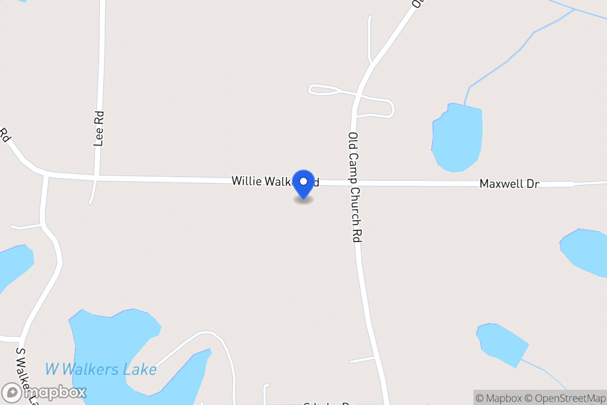 Map of 463 Willie Walker Rd