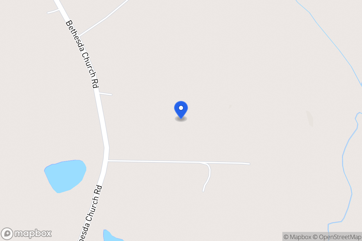 Map of 664 Bethesda Church Rd