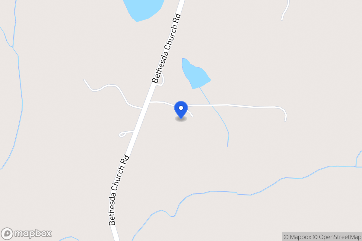 Map of 820 Bethesda Church Rd
