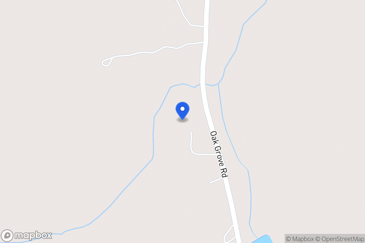 Map of 1701 Oak Grove Rd