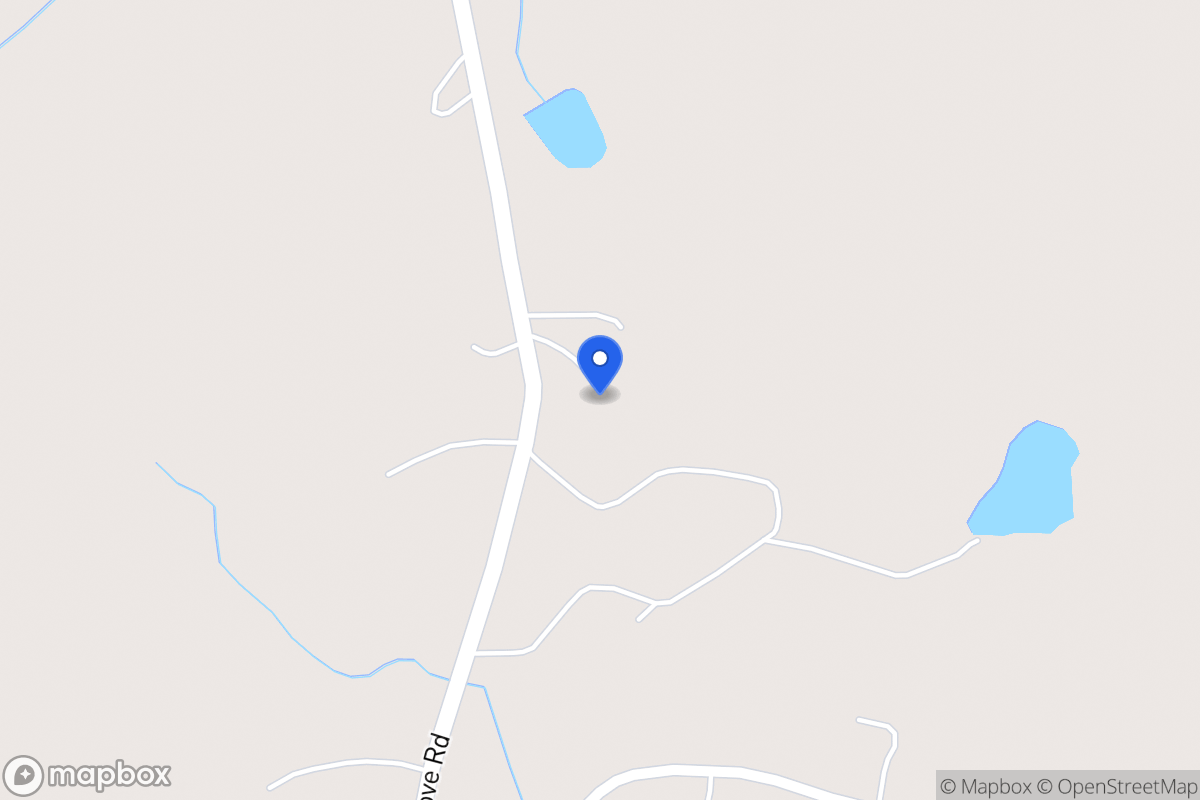 Map of 1942 Oak Grove Rd
