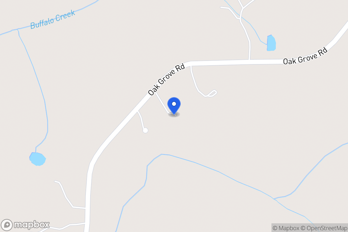 Map of 1430 Oak Grove Rd