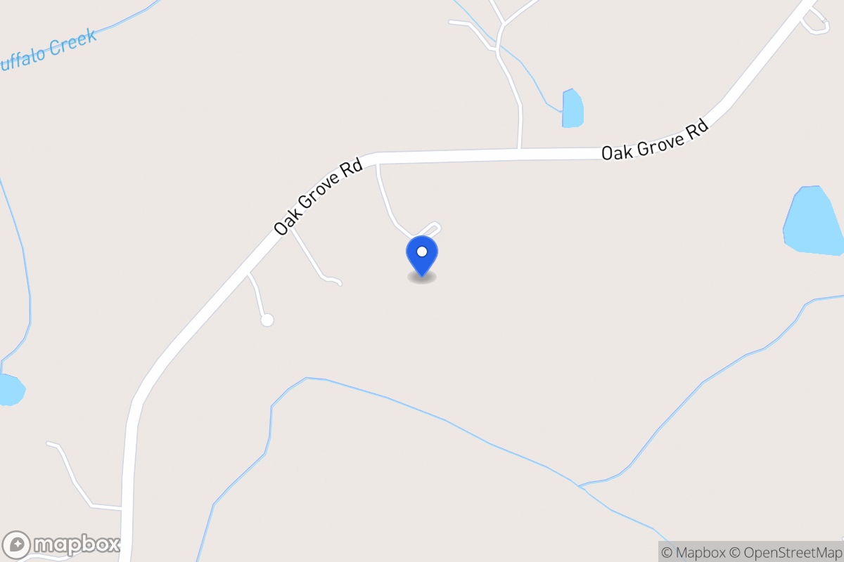 Map of 1402 Oak Grove Rd