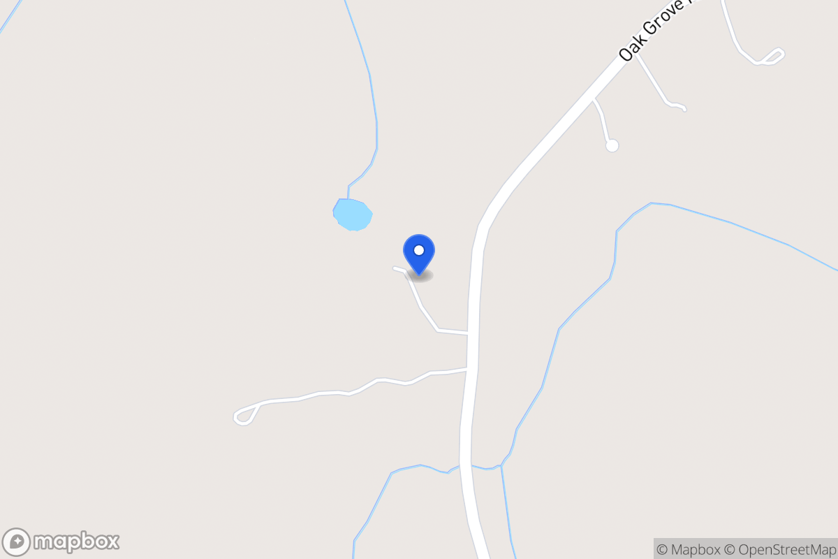 Map of 1609 Oak Grove Rd