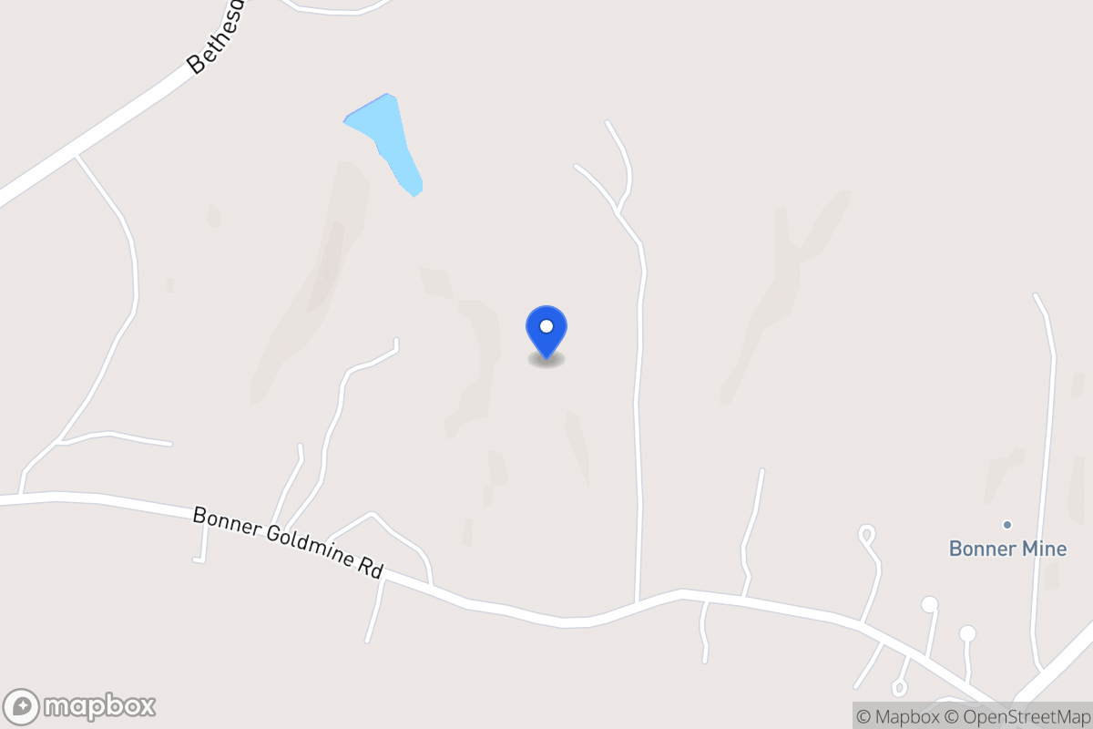 Map of 1533 Bonner Goldmine Rd