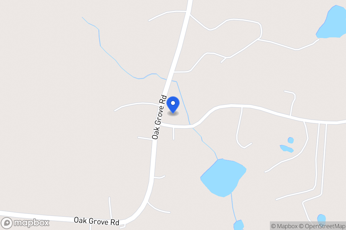 Map of 2088 Oak Grove Rd