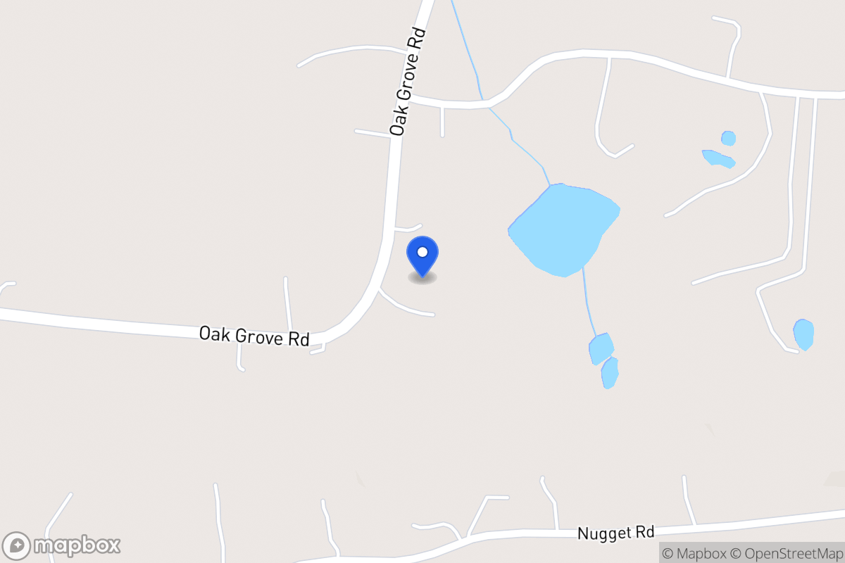 Map of 2186 Oak Grove Rd