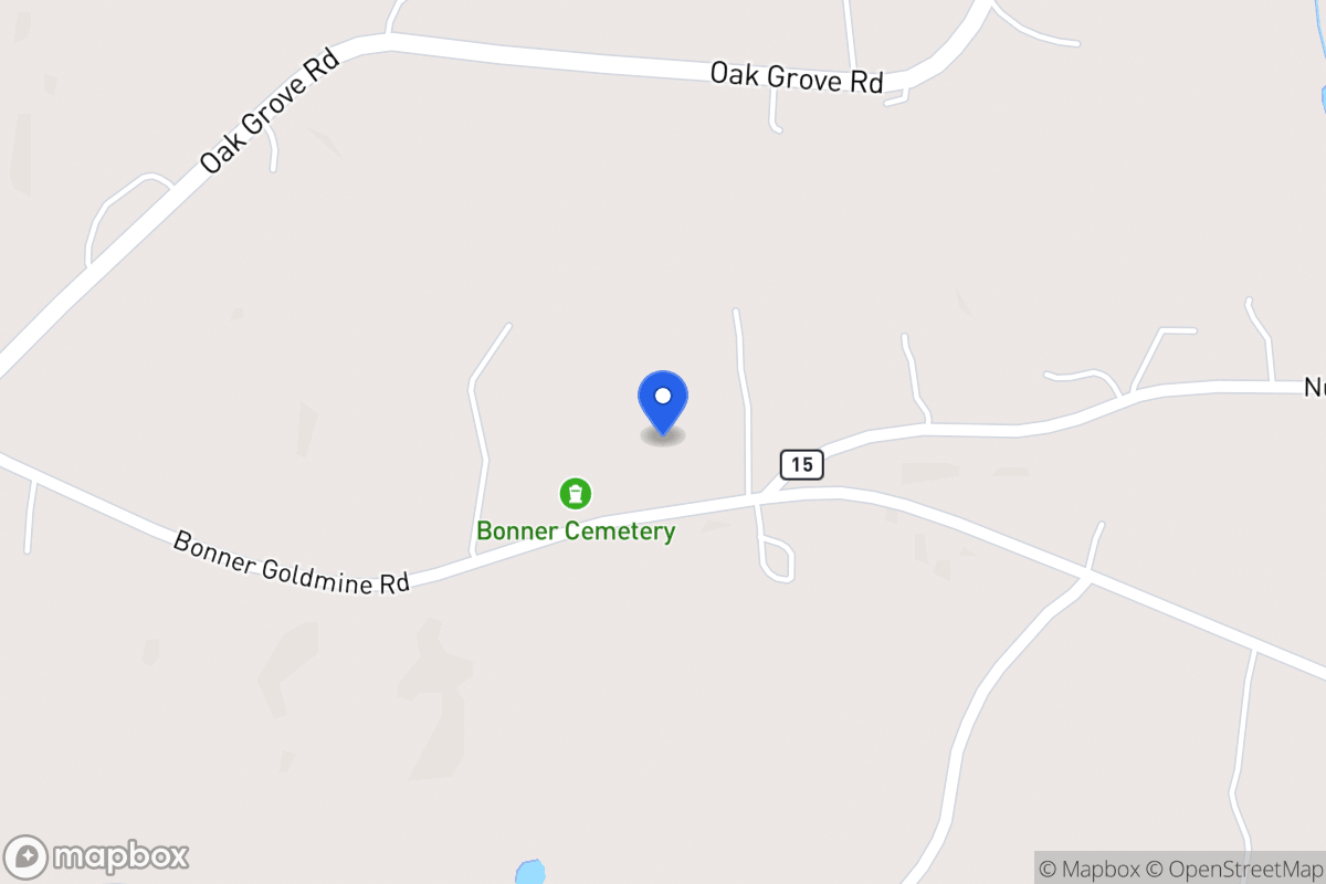 Map of 997 Bonner Goldmine Rd
