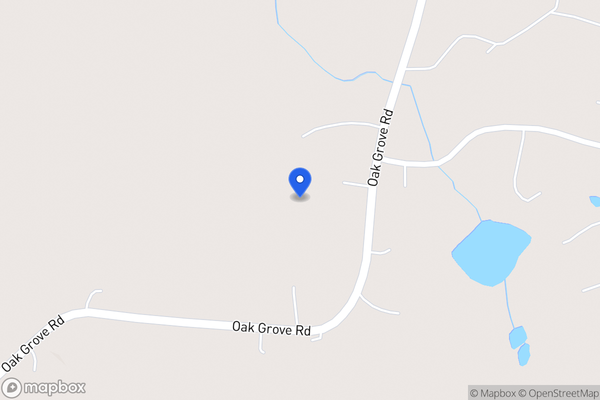 Map of 2127 Oak Grove Rd