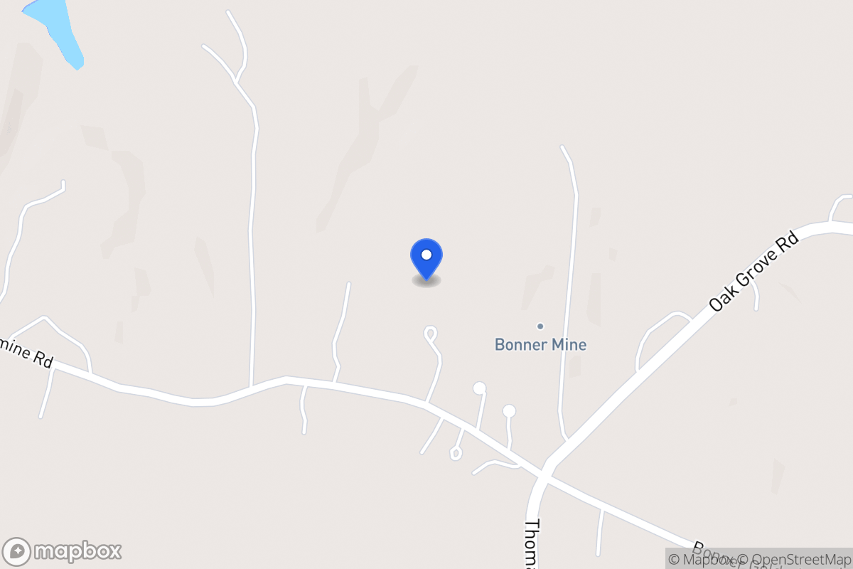 Map of 1315 Bonner Goldmine Rd