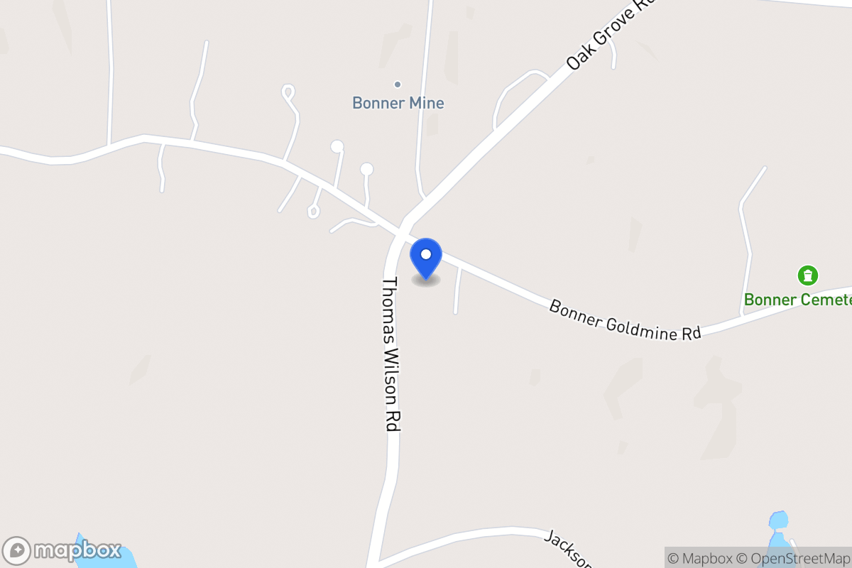 Map of 1115 Thomas Wilson Rd