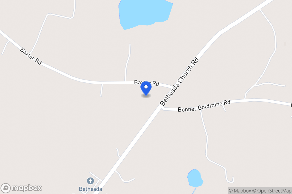 Map of 1387 Bethesda Church Rd