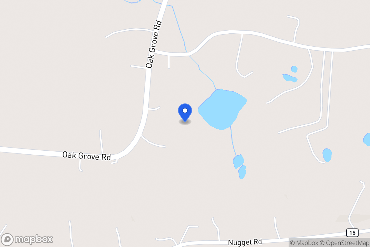 Map of 2156 Oak Grove Rd