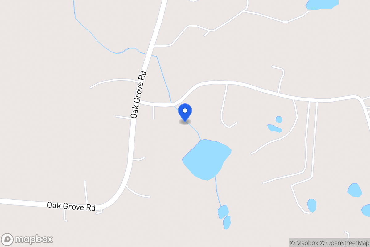 Map of 2114 Oak Grove Rd
