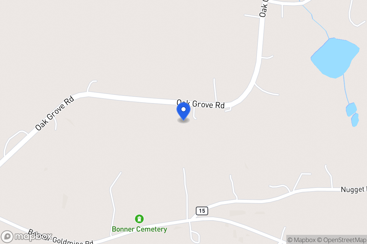 Map of 2282 Oak Grove Rd