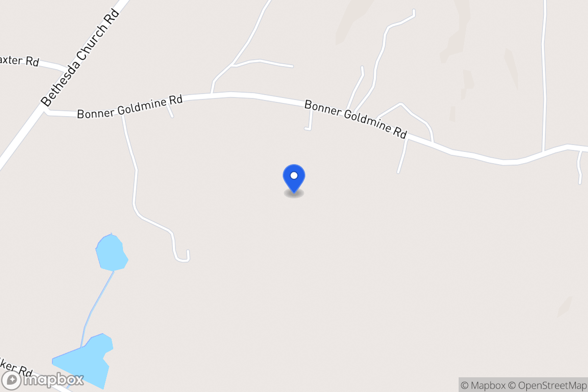 Map of 1570 Bonner Goldmine Rd