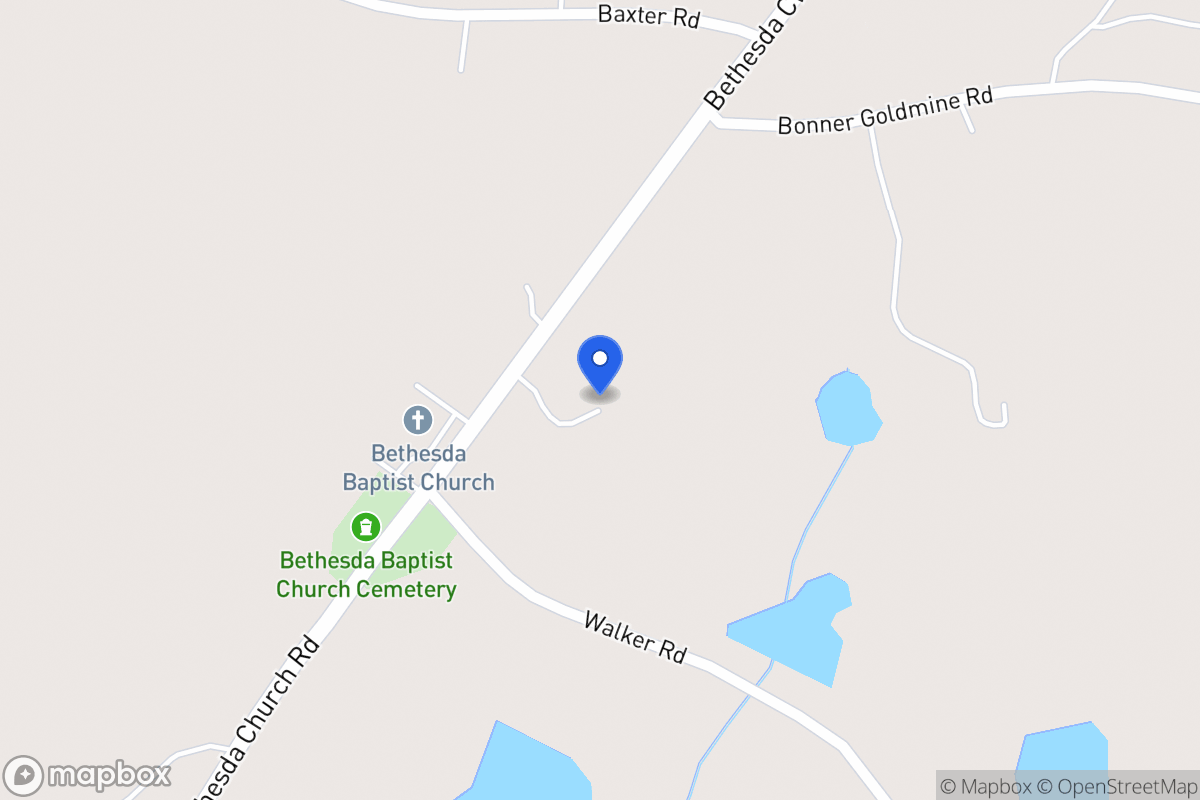 Map of 1520 Bethesda Church Rd