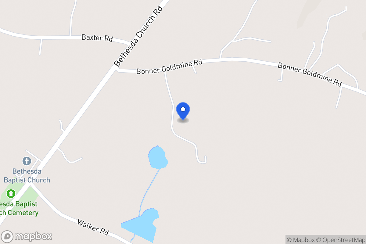 Map of 1578 Bonner Goldmine Rd