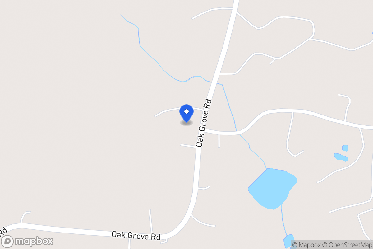 Map of 2095 Oak Grove Rd