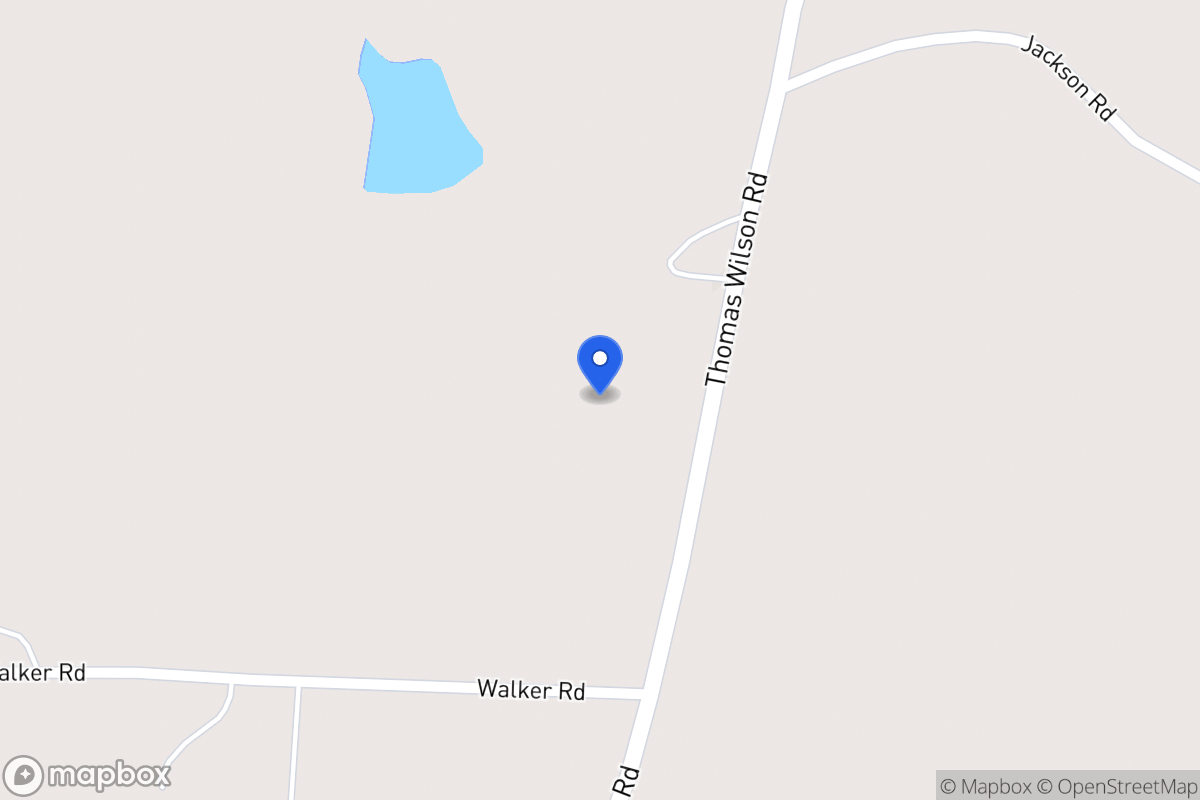 Map of 836 Thomas Wilson Rd