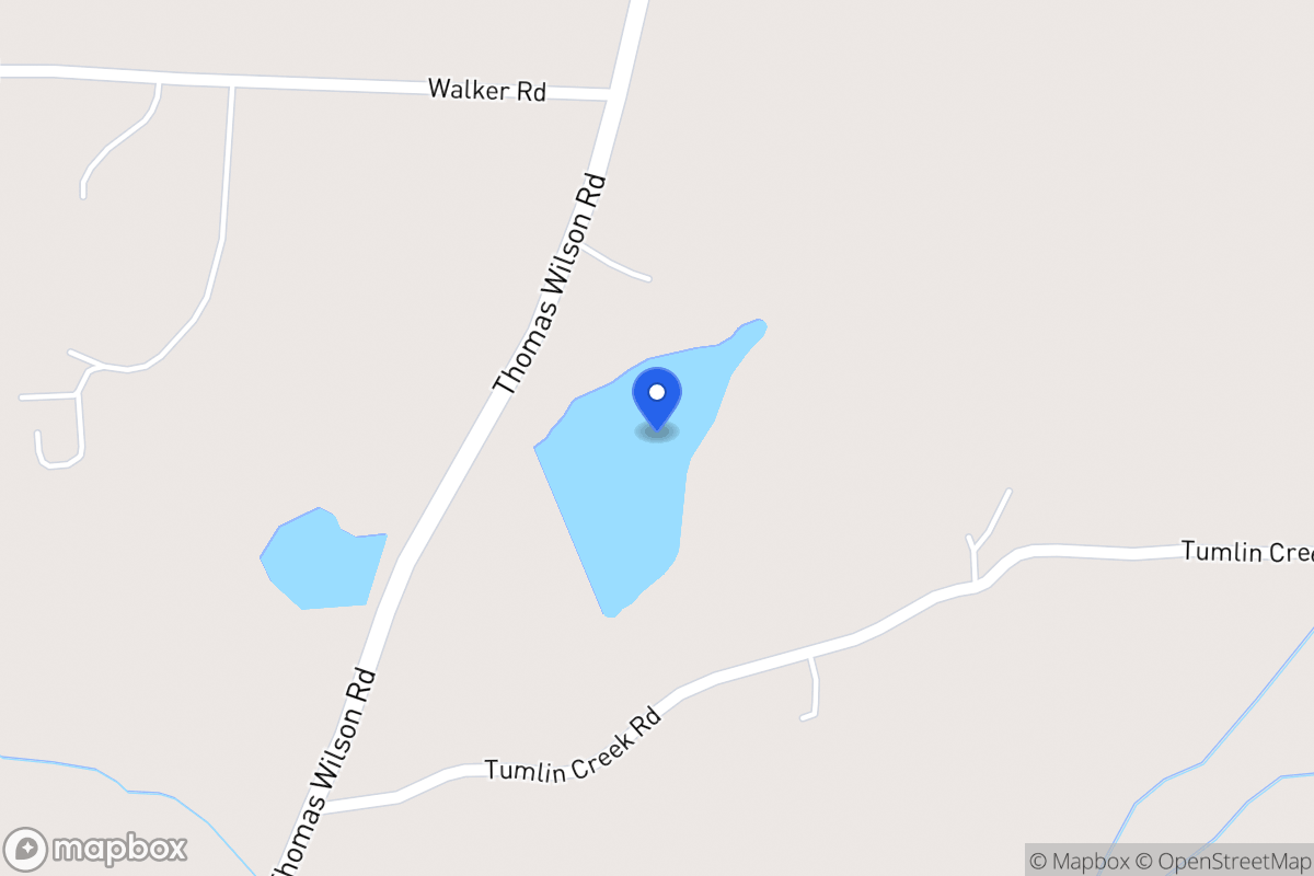 Map of 685 Thomas Wilson Rd