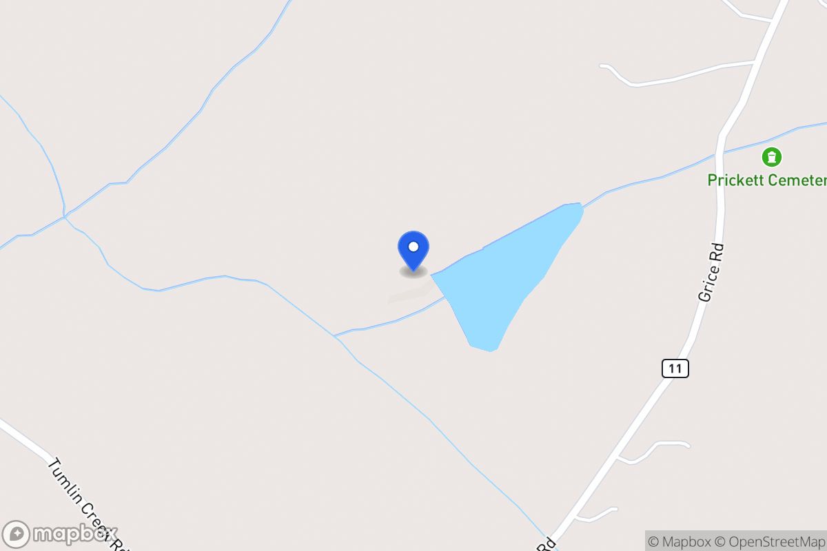Map of 878 Grice Rd