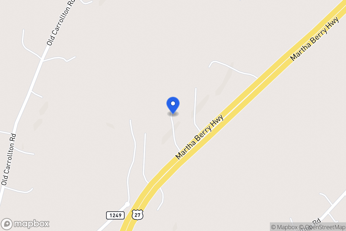 Map of 318 N 27 Hwy