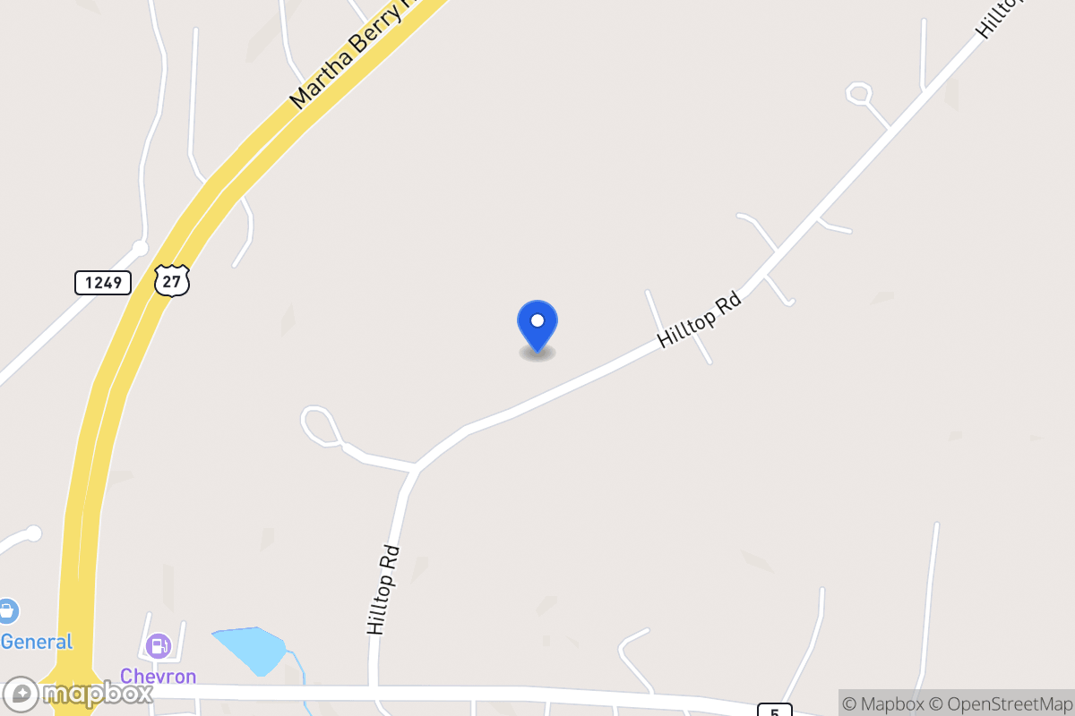 Map of 224 Hilltop Rd