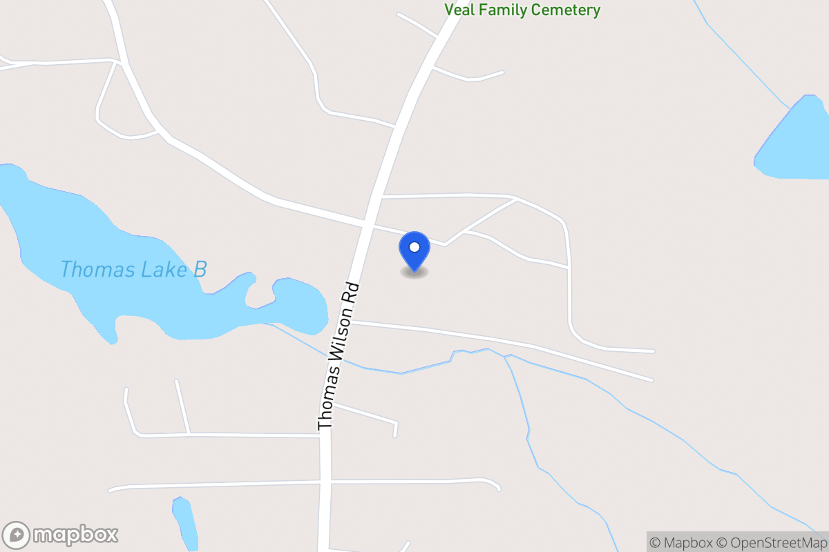 Map of 223 Thomas Wilson Rd
