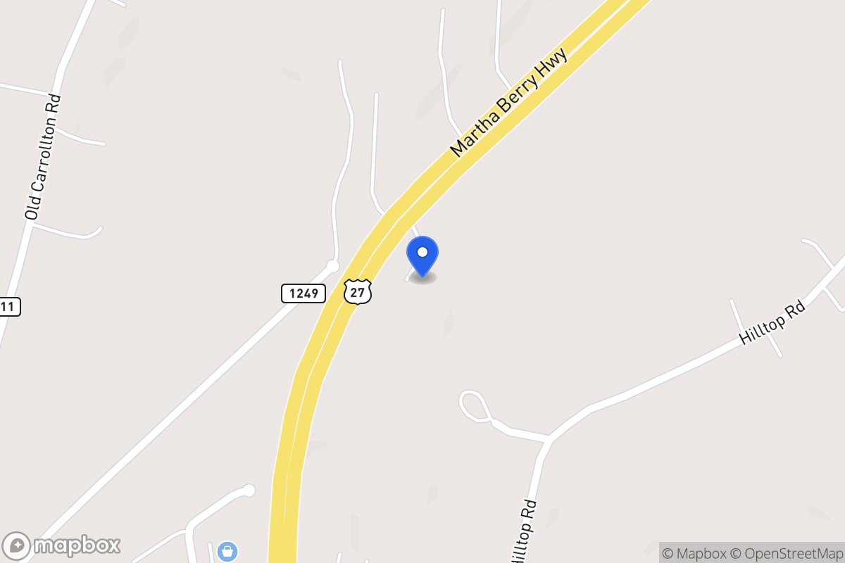 Map of 267 N 27 Hwy