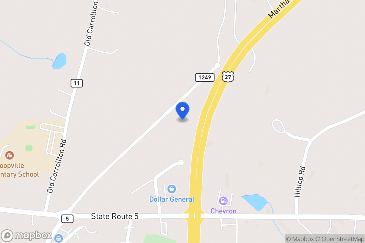 Map of N Old 27 Hwy
