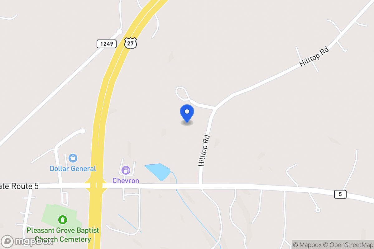 Map of 180 Hilltop Rd